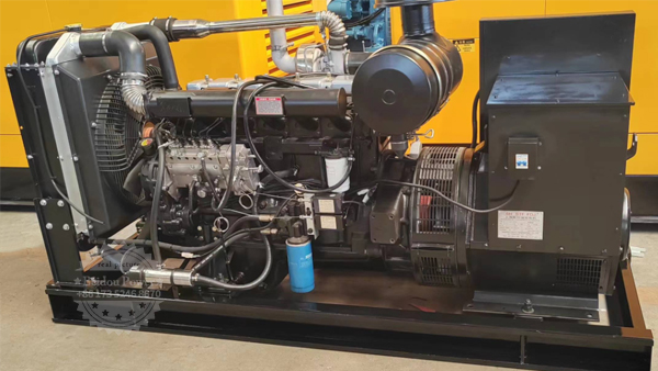 What routine checks need to be done before the operation of the diesel generator set