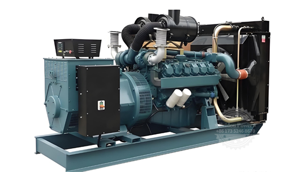 Maintenance method for flatness of cylinder block of diesel generator set